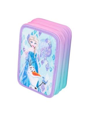 Opakowanie Piórnik 3-komorowy z wyposażeniem Disney Core Jumper 3 Frozen