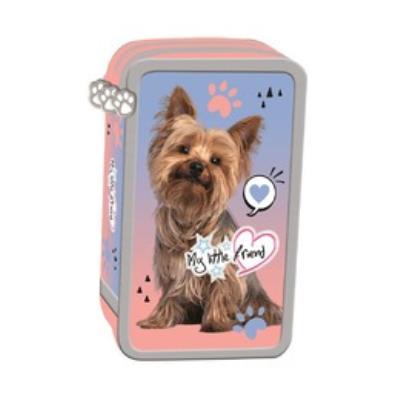 Opakowanie Piórnik 3-komorowy z wyposażeniem My Little Friend Grey York