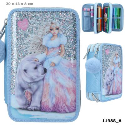Opakowanie Piórnik 3-komorowy z wyposażeniem Top Model  Iceworld 11988A