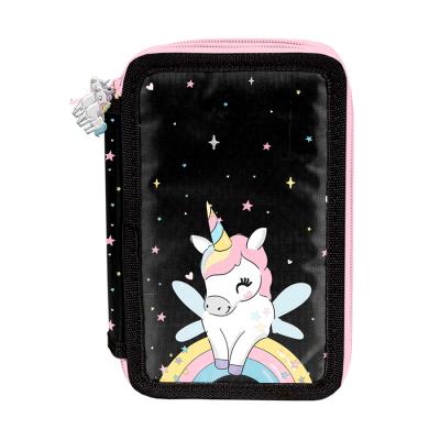 Opakowanie Piórnik 3-komorowy z wyposażeniem Unicorn PP23UI-023