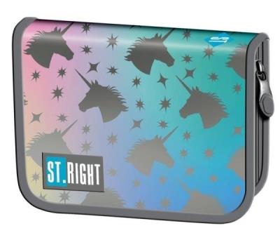 Opakowanie Piórnik dwuklapkowy bez wyp. Stright Ombre Unicorn