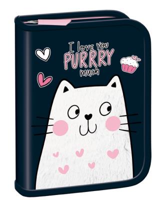 Opakowanie Piórnik dwuklapkowy bez wyposażenia Bambino KITTY