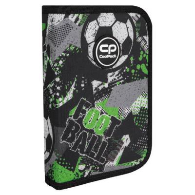 Opakowanie Piórnik jednoklapkowy bez wyposażenia Coolpack Clipper  Let`s Gol