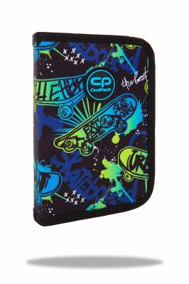 Opakowanie Piórnik jednoklapkowy bez wyposażenia Coolpack Clipper Skate Night