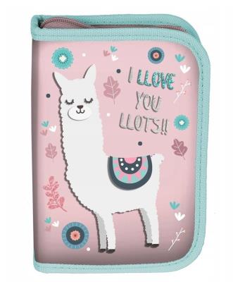 Piórnik Lama PP22LM-001BW PASO. Wydawca: Paso. SmakLiter.pl Opakowanie Piórnik Lama PP22LM-001BW PASO