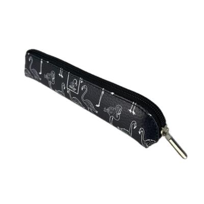 Piórnik mini Flamingi B&W. Wydawca: Bee-bee. SmakLiter.pl Opakowanie Piórnik mini Flamingi B&W