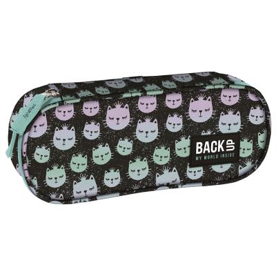 Opakowanie Piórnik owalny BACKUP 5 model A06 koty