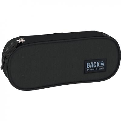 Opakowanie Piórnik owalny Backup czarny B6A56