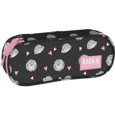 Opakowanie Piórnik owalny Backup PB6A16 jeże