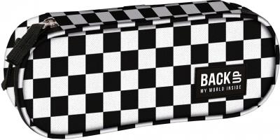 Opakowanie Piórnik owalny Backup szachownica PB6A94