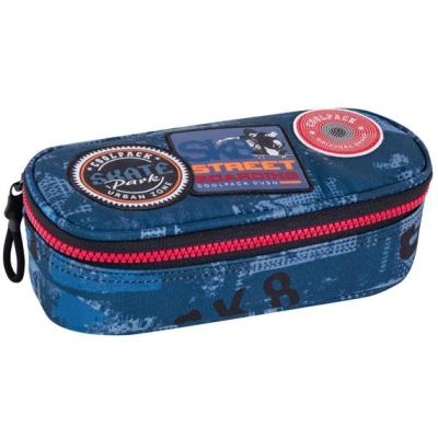 Opakowanie Piórnik owalny Coolpack Campus black