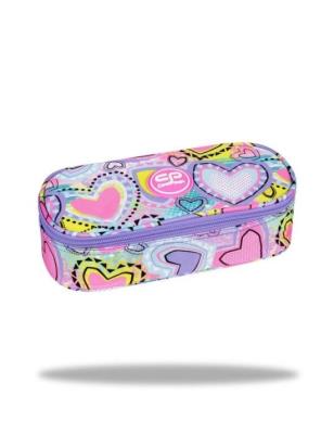 Piórnik owalny Coolpack Campus Sew Heart. Wydawca: Patio. SmakLiter.pl Opakowanie Piórnik owalny Coolpack Campus Sew Heart