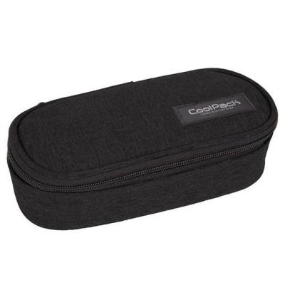 Opakowanie Piórnik owalny Coolpack Campus Snow Black