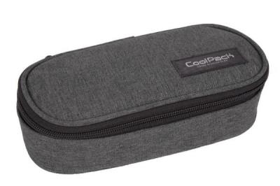 Opakowanie Piórnik owalny Coolpack Campus Snow Grey