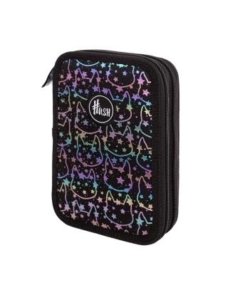 Piórnik podwójny bez wyposażenia Hash holo effect neon kitty. Wydawca: ASTRA art-pap. SmakLiter.pl Opakowanie Piórnik podwójny bez wyposażenia Hash holo effect neon kitty