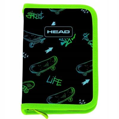 Opakowanie Piórnik poj 2 klap bez wyp Head Skate Life ASTRA