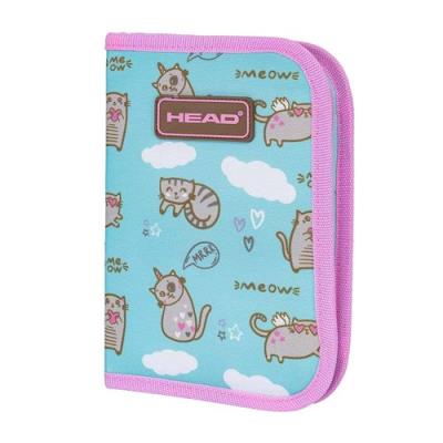 Opakowanie Piórnik poj 2 klapki bez wyp. Meow ASTRA