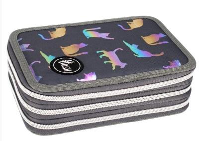 Opakowanie Piórnik potrójny Jumbo z wyp.Holo Hash ASTRA