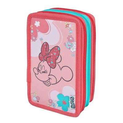 Opakowanie Piórnik potrójny z wyposażeniem Myszka Minnie