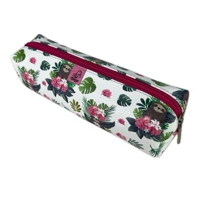 Piórnik prostokąt kostka Leniwce girls. Wydawca: Bee-bee. SmakLiter.pl Opakowanie Piórnik prostokąt kostka Leniwce girls