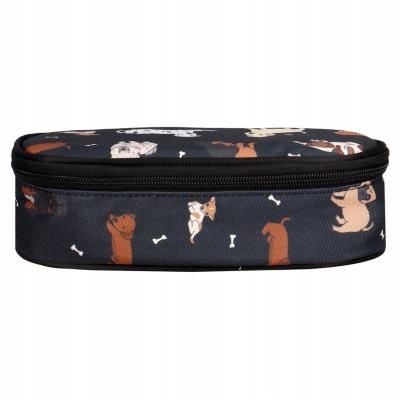 Opakowanie Piórnik Psy grafitowy