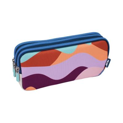 Opakowanie Piórnik saszetka 3-komorowy Milan THE FUN wielokolorowy