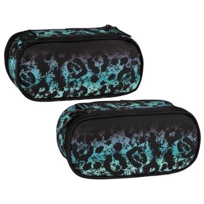 Opakowanie Piórnik saszetka owalna 1 zamek Panterka