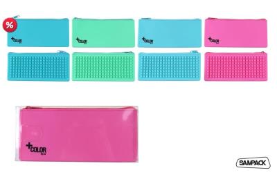 Opakowanie Piórnik silikonowy saszetka MIX