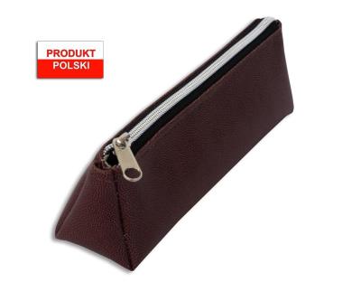 Opakowanie Piórnik szkolny kosmetyczka WAR-1280 jasny brąz