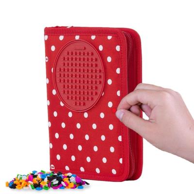 Opakowanie Piórnik szkolny na suwak z czerwoym panelem