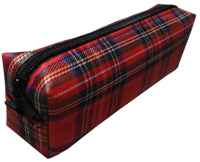 Opakowanie Piórnik szkolny NS08 kratka czerwona