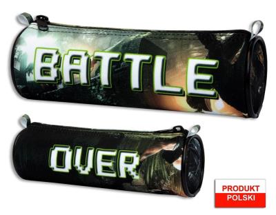 Opakowanie Piórnik szkolny WAR-1254 tuba Battle Over zielona