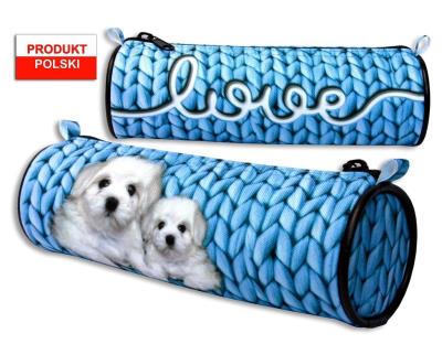 Opakowanie Piórnik szkolny WAR-1257 tuba niebieski WARTA