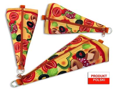 Opakowanie Piórnik szkolny WAR-670 trójkątny Pizza WARTA