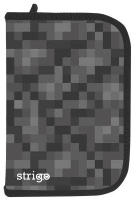 Opakowanie Piórnik szkolny z dwiema klapami Blocks STRIGO