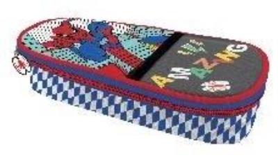 Opakowanie Piórnik szkolny z klapką Spider Man