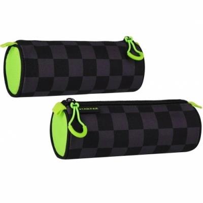 Opakowanie Piórnik tuba 1 zamek Szachownica czarna