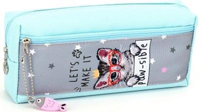 Opakowanie Piórnik tuba duża Kotek z rybką