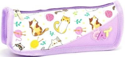 Opakowanie Piórnik tuba mała Kotki fiolet