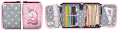 Piórnik Unicorn Pink PP22JE-001 PASO. Wydawca: Paso. SmakLiter.pl Opakowanie Piórnik Unicorn Pink PP22JE-001 PASO