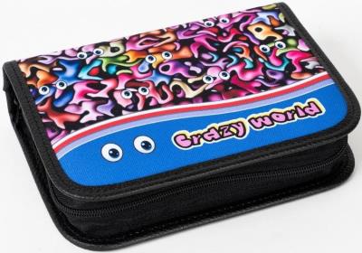 Opakowanie Piórnik z 2 klapkami Crazy 2