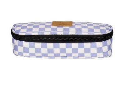 Opakowanie Piórnik z klapką Fioletowa szachownica PAUL&CO