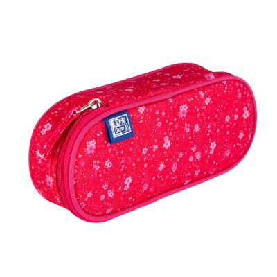 Opakowanie Piórnik z klapką Floral ciemnoróżowy OXFORD