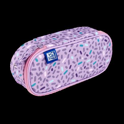 Opakowanie PIÓRNIK Z KLAPKĄ OXFORD KIDS FIOLET