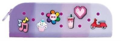 Opakowanie Piórnik z wpinkami fioletowy STnux