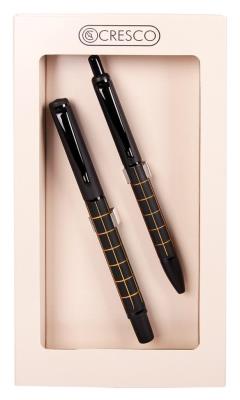 Opakowanie Pióro + długopis Dorian w etui GB pomarańczowy