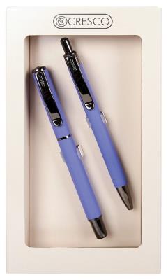 Opakowanie Pióro + długopis Master Gun w etui GB fioletowy