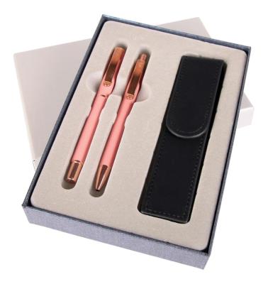 Opakowanie Pióro + długopis Master w etui ES różowy