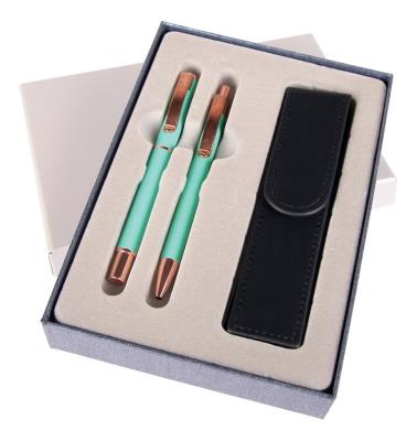 Opakowanie Pióro + długopis Master w etui ES zielony