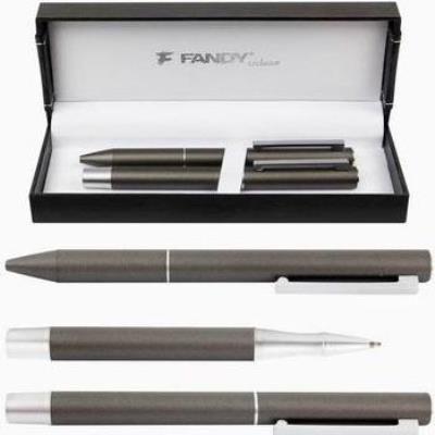 Opakowanie Pióro kulkowe + długopis Ocelot BR szary